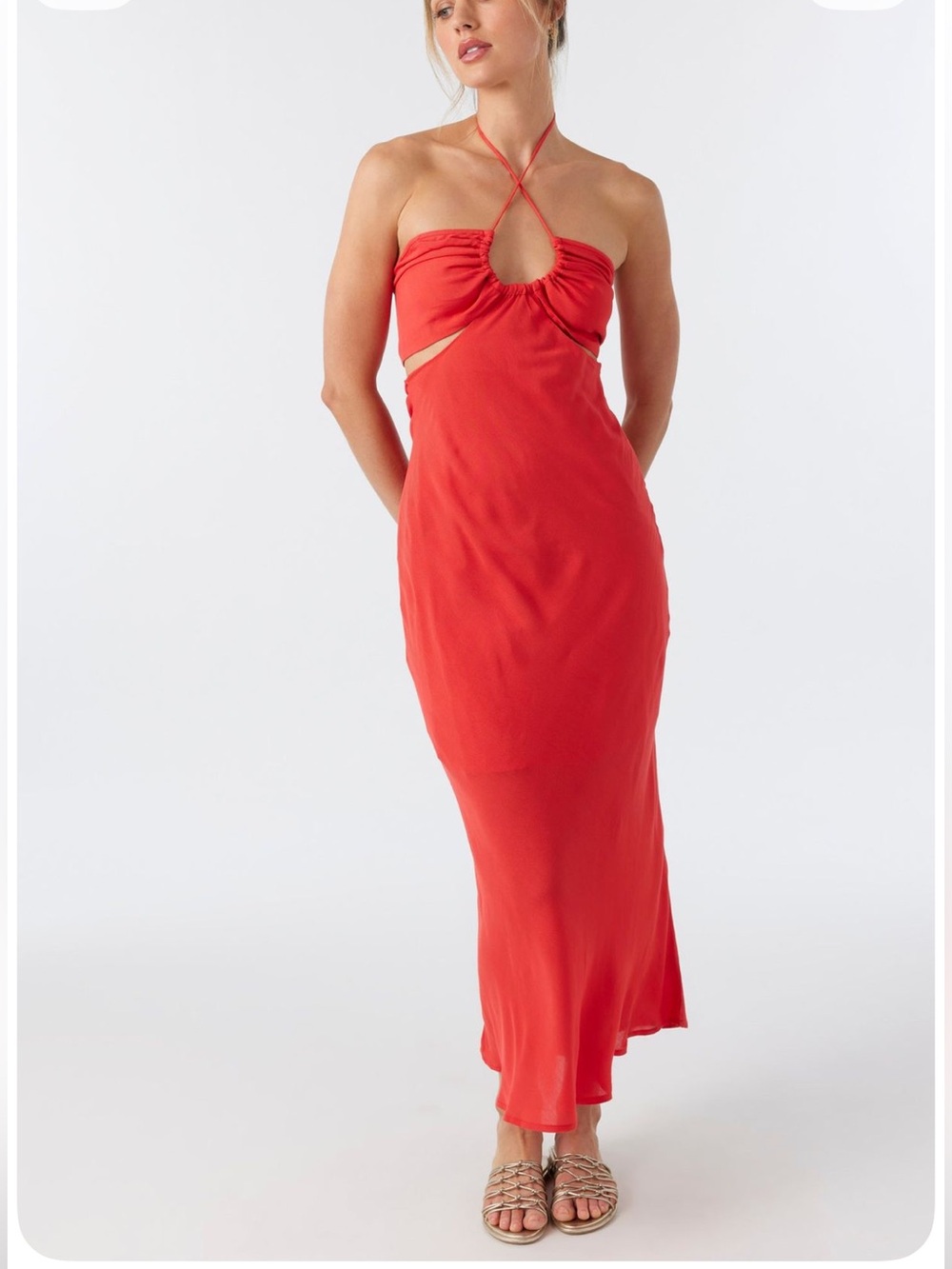 O’Neill Red Maxi Dress